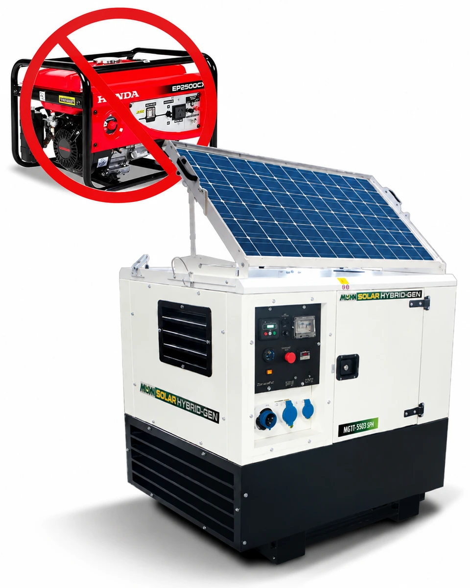 Grupos electrógenos híbridos con baterías: energía continua ahorrando diésel
